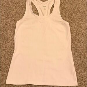 DSG Women's Cream Racerback Tank Top